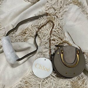CHLOE Mini Pixie Bag in Motty Grey